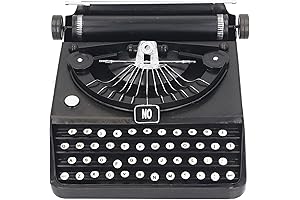 The Mystique of Vintage: An Antique Typewriter Model for Home Adornment