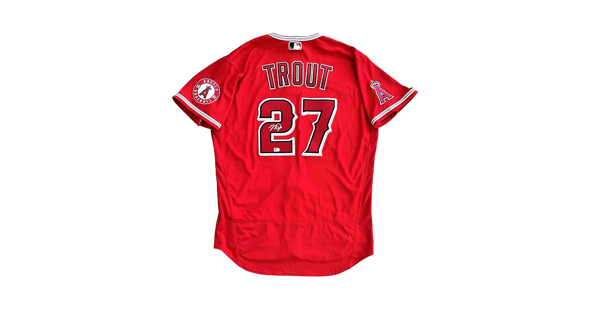 Amazon.com: Mike Trout Los Angeles Angels Signed Authentic