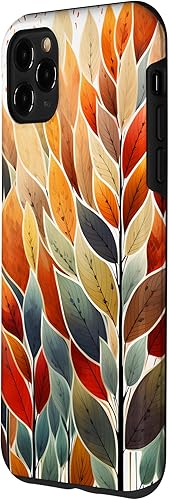 Miniatura 2 de Funda con diseño de hojas coloridas para iPhone 11 Pro Max otoño otoño