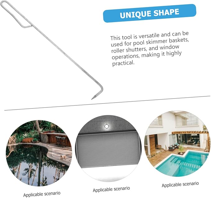 Gancho resistente para limpieza de piscinas PRETYZOOM miniatura 7