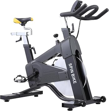 Exercise Bike Indoor Cycling Bike Stationary for Home, Quiet Magnetic Workout Bike with Comfortable Seat Cushion, 330LB Capacity, Digital Display for Home Gym