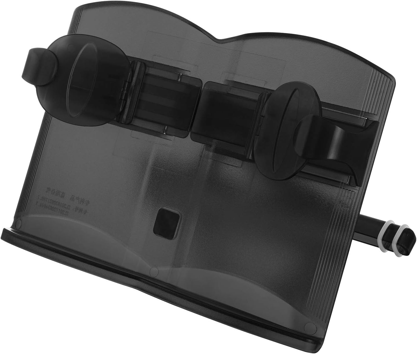 Book Stand, BTLIN Adjustable Book Holder for Cook Music Note Document Book Rest, 180 Angle Portable Reading Stand for Tablet, Black