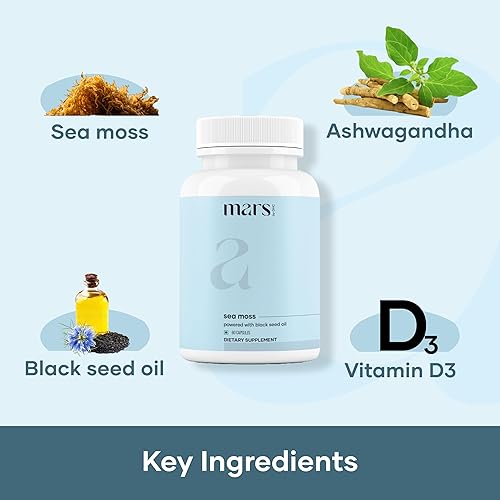 Miniatura 4 de mars by GHC Vitality Booster Combo  Resina Shilajit del Himalaya y tapas de musgo marino (60 N)  Bienestar general  Good Health Company  Bienestar