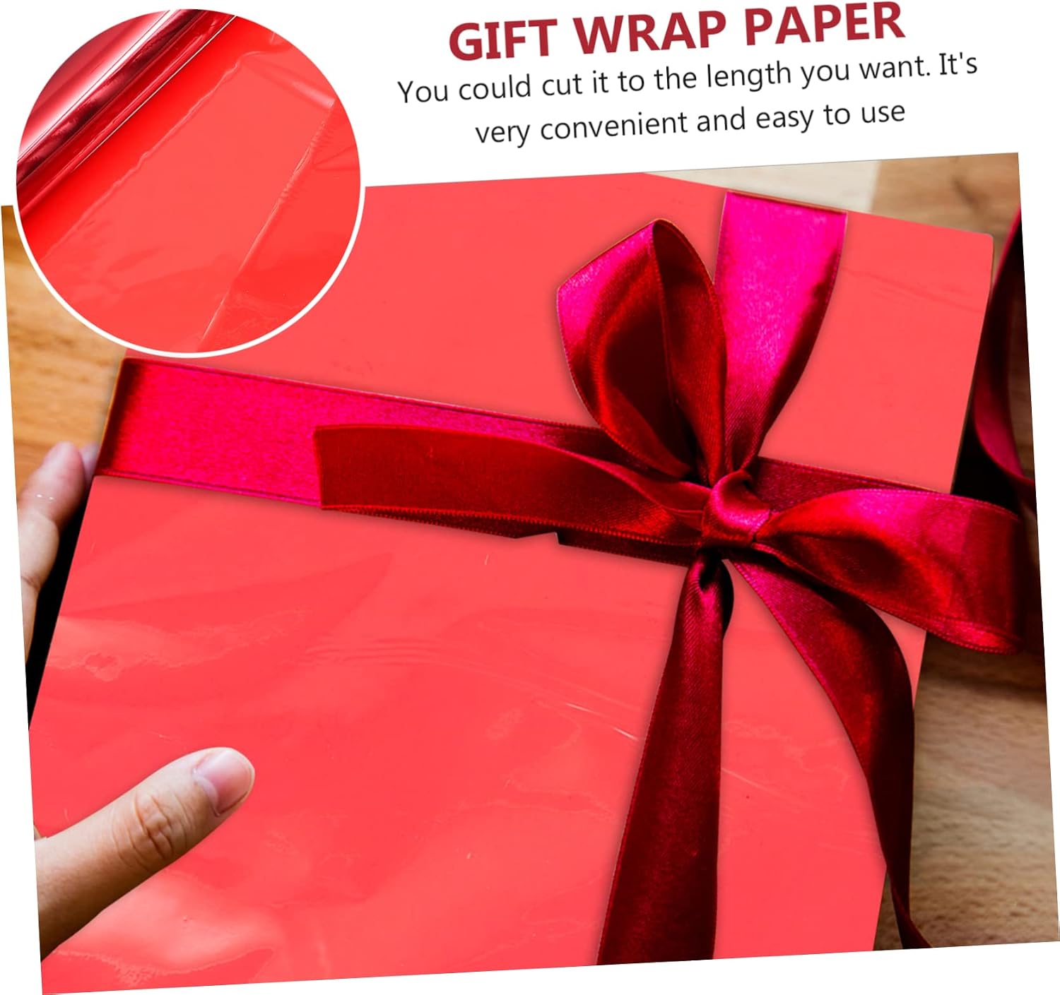 Didiseaon Flower Packaging Materials Cellophane Wrap Roll Wide Wrapping Paper for Gifts Flower Bouquet Wrapping Film Food Grade Safe