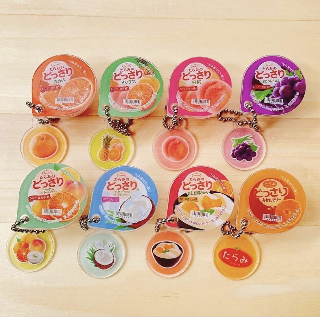 Amazon.co.jp: たらみゼリー ミニチュア ガチャ 8種セット