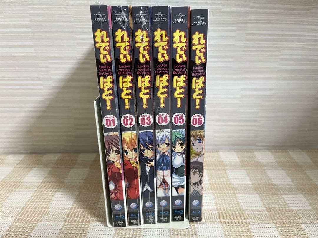Amazon.co.jp: れでぃ×ばと! 初回版全6巻セット Blu-ray ほぼ