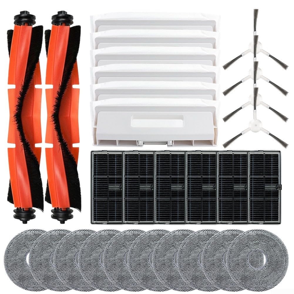 Ersatzbürsten Set für H40 D101CN Staubbeutel Filter(C)