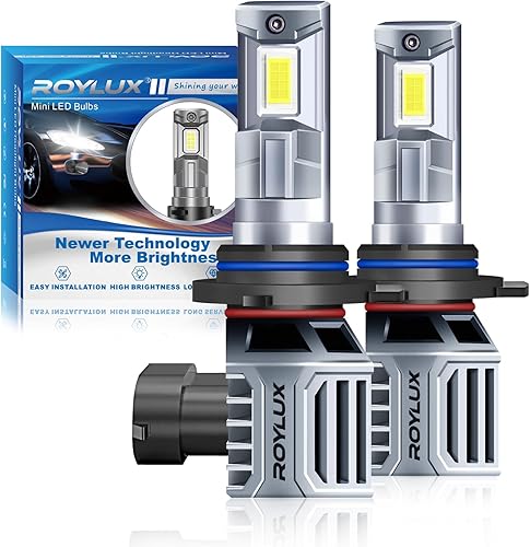 ROYLUX Bombillas LED HIR2 9012, 16000 lúmenes, 400% de brillo, luz antiniebla súper brillante, bombilla ATV UTV 6000K blanco frío, 99% Canbus sin