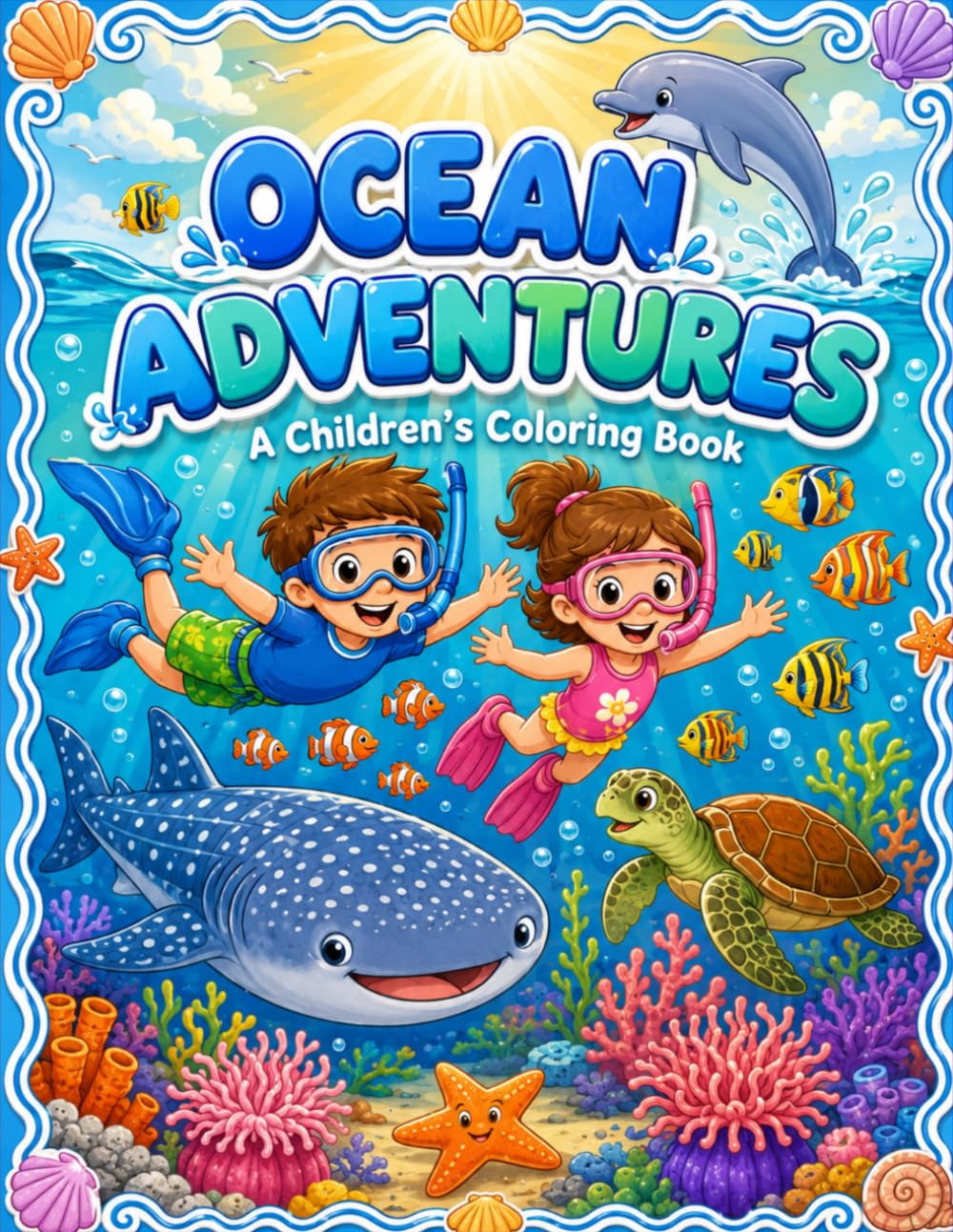 Ocean Adventures: Discover the Wonders Beneath the Waves (Little Artists Press)