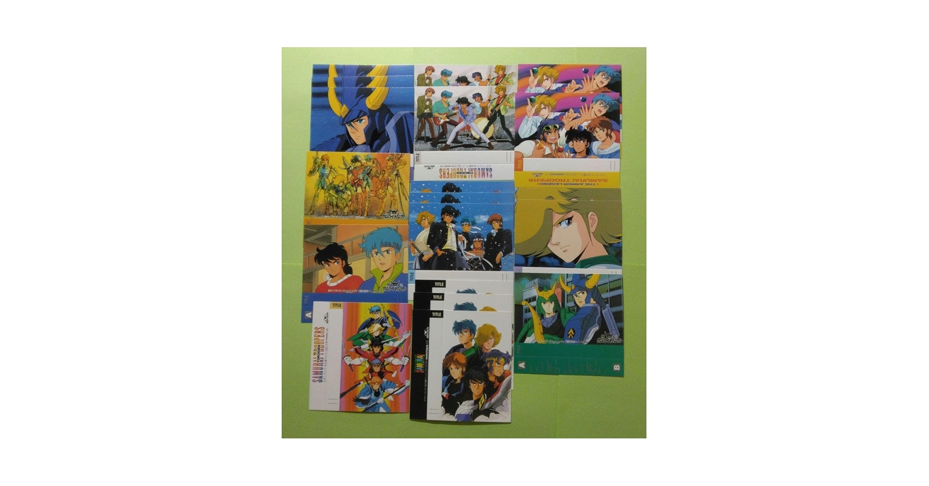 Amazon.co.jp: 19枚セット 鎧伝サムライトルーパー カセットレーベル