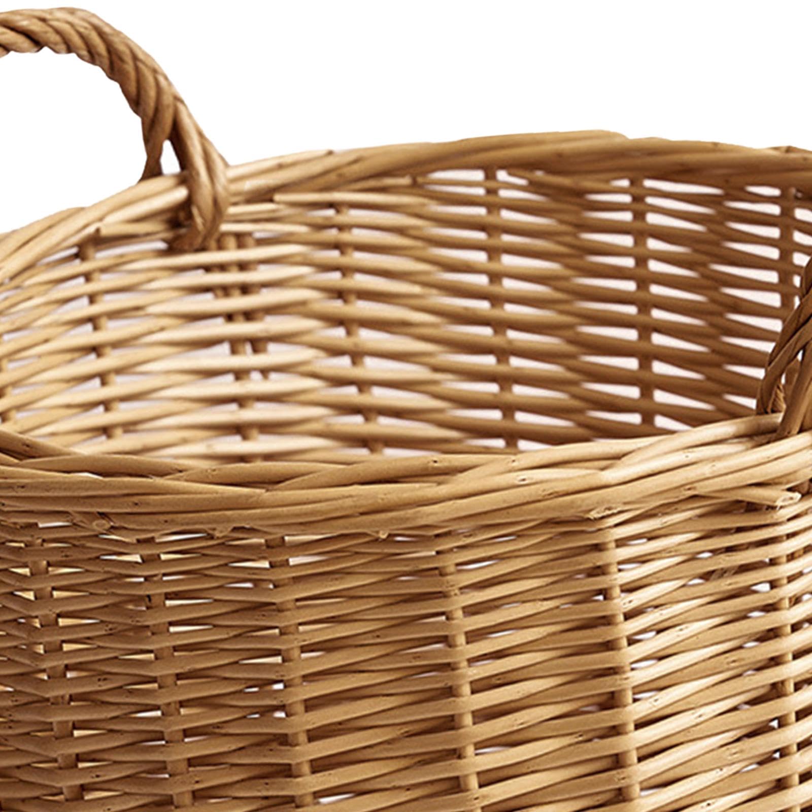 Cesto Portabiancheria Intrecciato per Bagno Cesto Portabiancheria Intrecciato Cesto Portatile per
