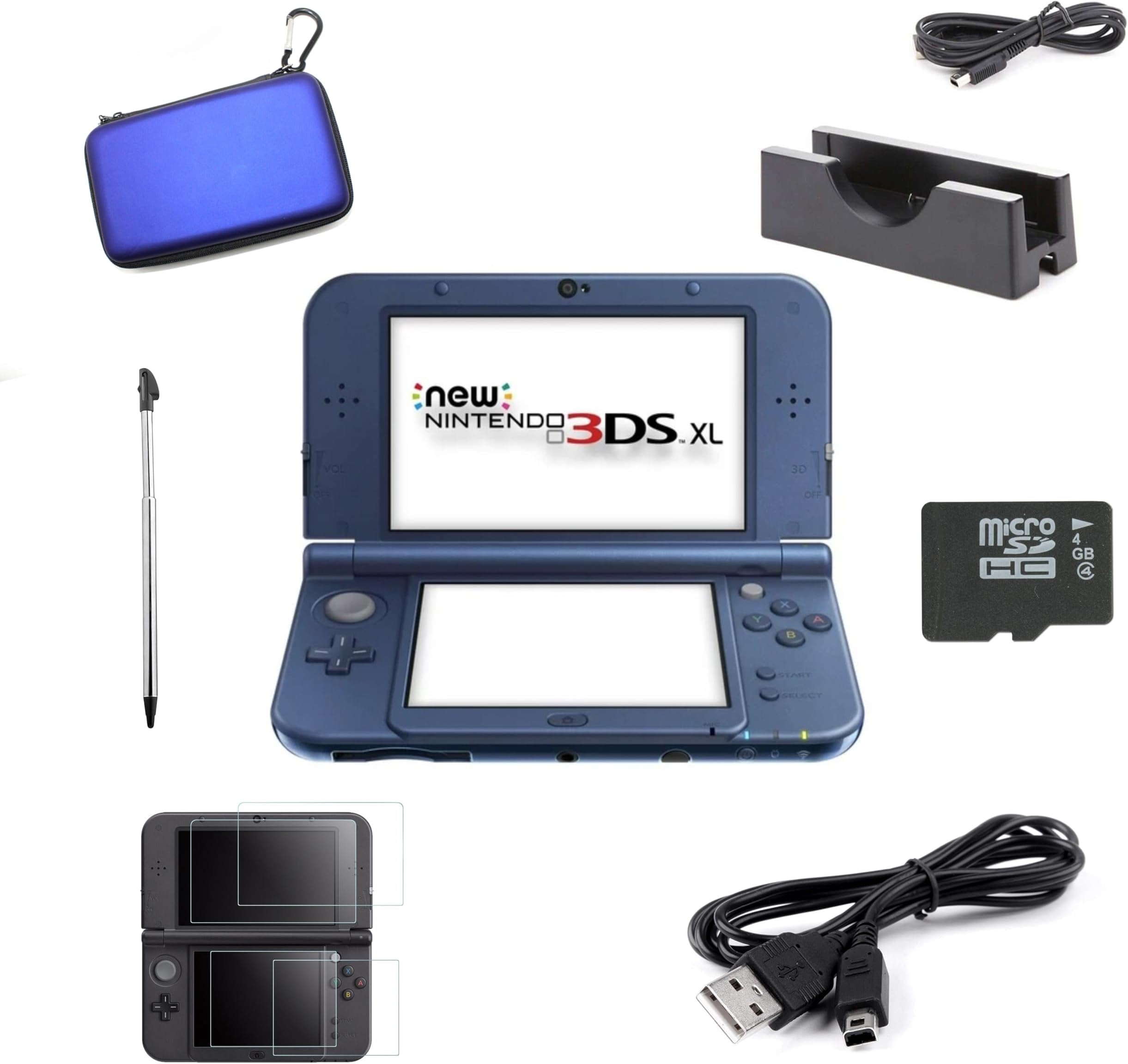 Nintendo New 3DS XL, Galaxy Style Premium Bundle (Renewed)