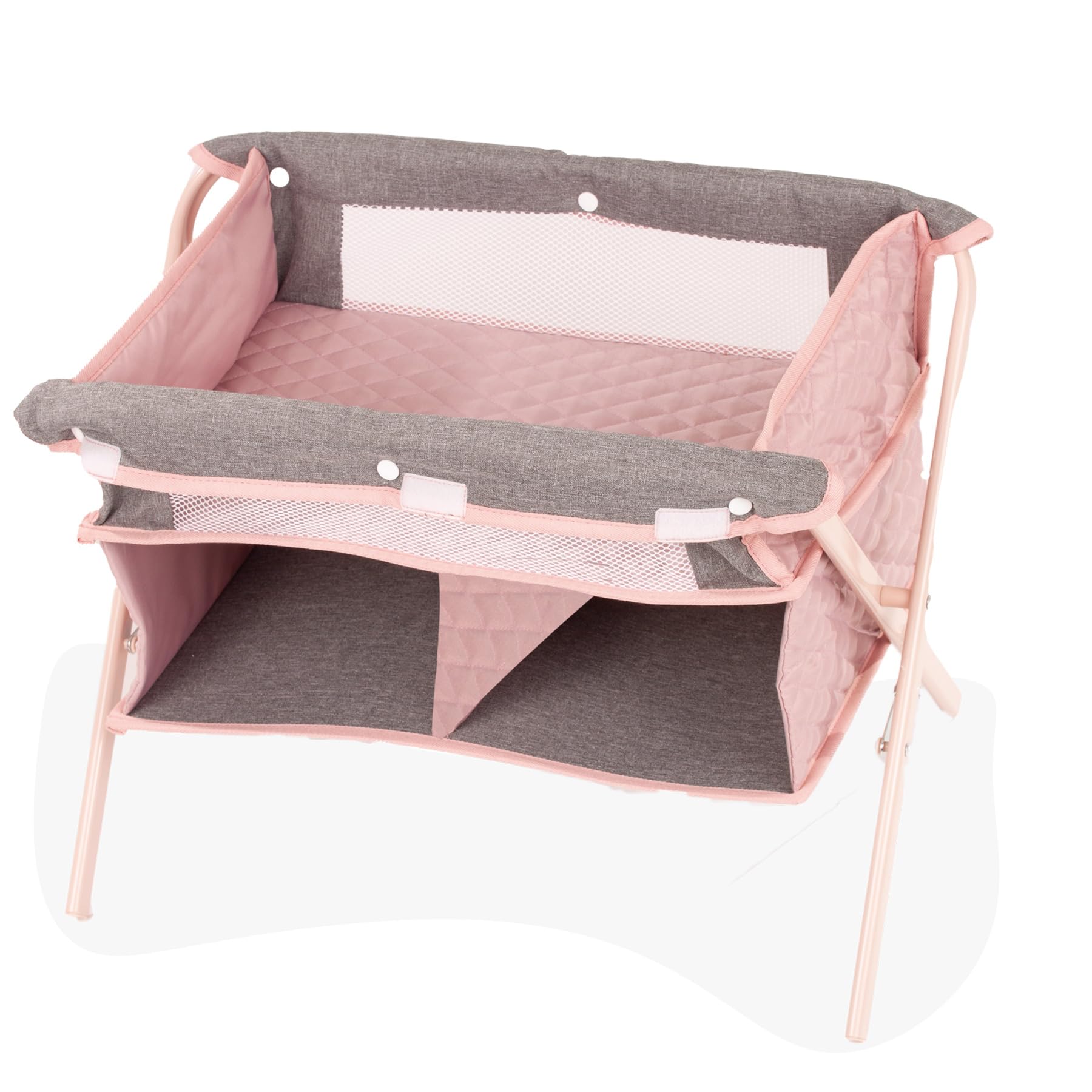 Götz 3403614 Cama de muñecas y cambiador Soft Mood – ideal para muñecas bebé de entre 30 cm y 46 cm