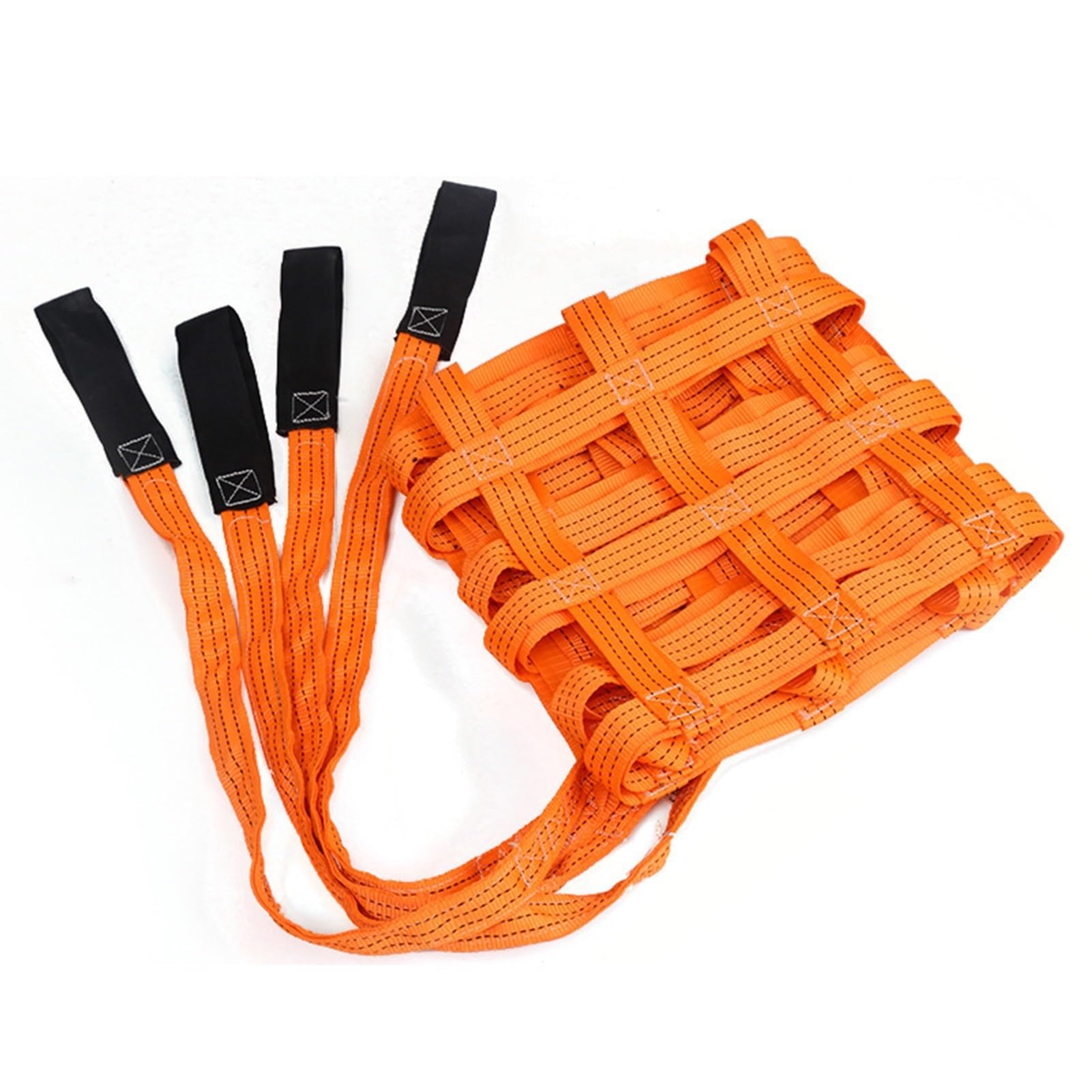 GUODDM Cargo Lifting Net - Polyester Cargo Hanging Net, Lifting Hoisting Net - Tear Resistant Nylon Cargo Sling Net, Loading and Unloading Garden Lifting(1.5 X 1.5M/Mesh 10cm/Load 2.5t)