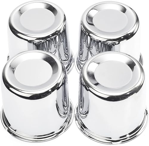 RTrhinoTuning 4 tapas centrales de rueda de remolque de 3.31 pulgadas, tapas centrales para llantas de camión de 3.307 in3.31 pulgadas, tapa central