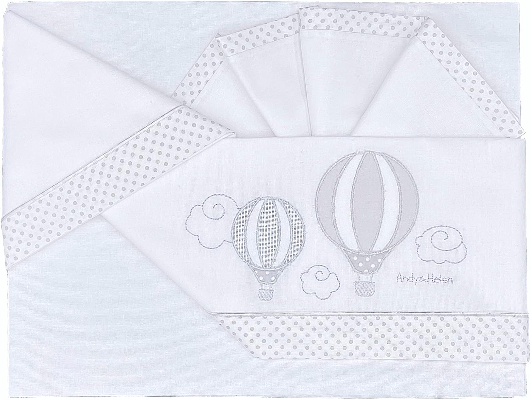 Sterntaler Set Lenzuola Culla 100x135 Cm Con Elefante Erwin - Morbido E Lavabile