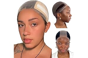 LABHAIRS Wig Cap Black For Glueless Wig