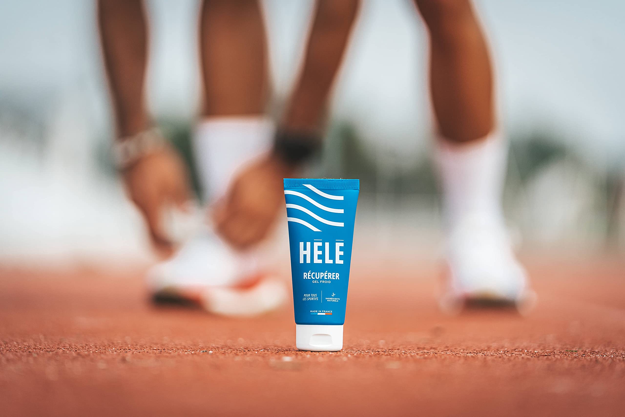 Gel froid muscles - Crème Anti Inflammatoire - HeLe Hélê - soulage après un effort physique les articulations et les muscles - Décontractant musculaire - Fabriqué en France - Contenance 75 ml