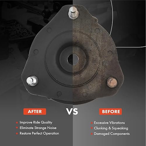 Miniatura 7 de A-Premium Soporte de suspensión del lado del conductor o del pasajero delantero compatible con Ford Focus 2000-2007 2.0L 2.3L 2.5L