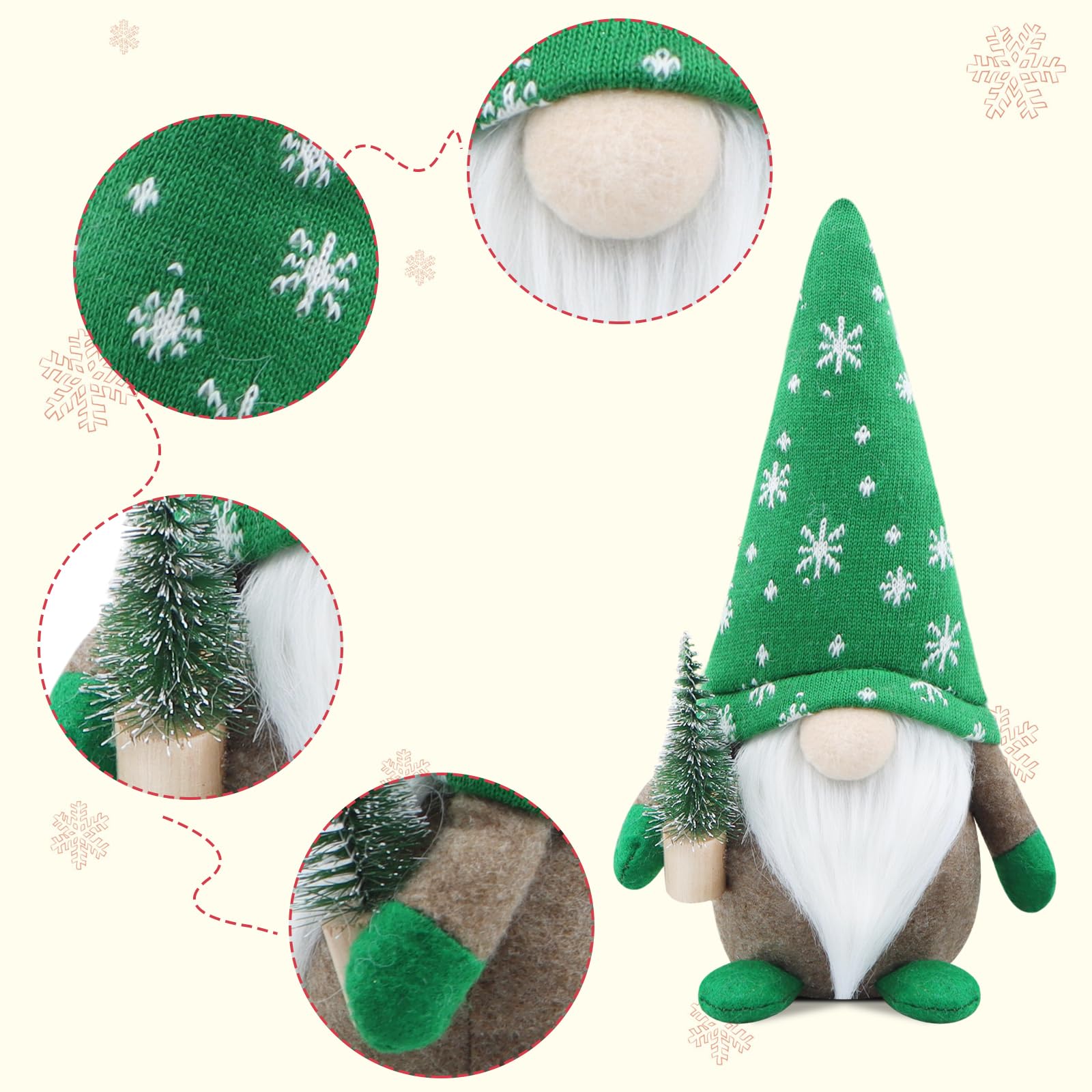 Gehydy Christmas Gnomes Decorations Gnome Handmade Italy