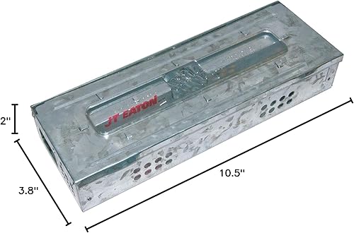 Miniatura 9 de JT Eaton 428CL Little Pete Slim - Trampa para ratones con tapa transparente, no necesita cebo, paquete de 1