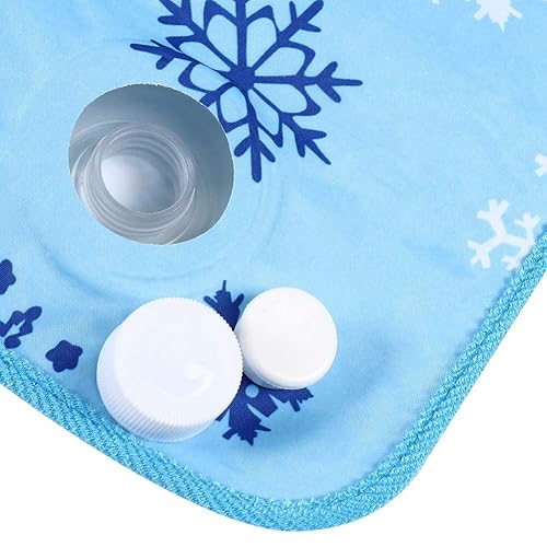 Miniatura 8 de Cojín fresco, cojín de refrigeración por agua, cojín de enfriamiento de verano, cojín extraíble para asiento de automóvil, almohadilla de hielo de