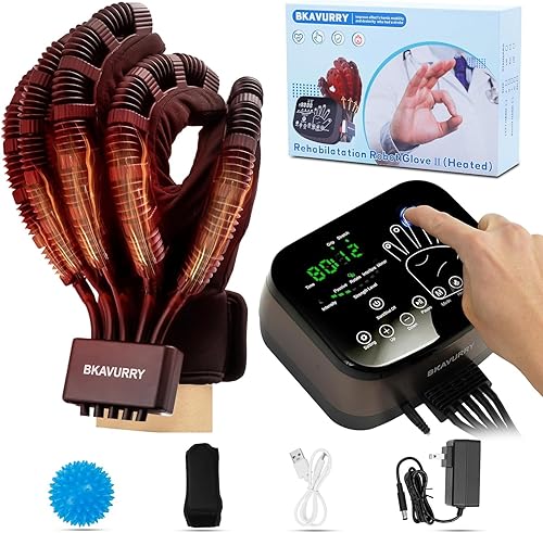 Miniatura 1 de Guante robot calentado para rehabilitación de accidentes cerebrovasculares, función de memoria, robótica, recuperación de accidentes