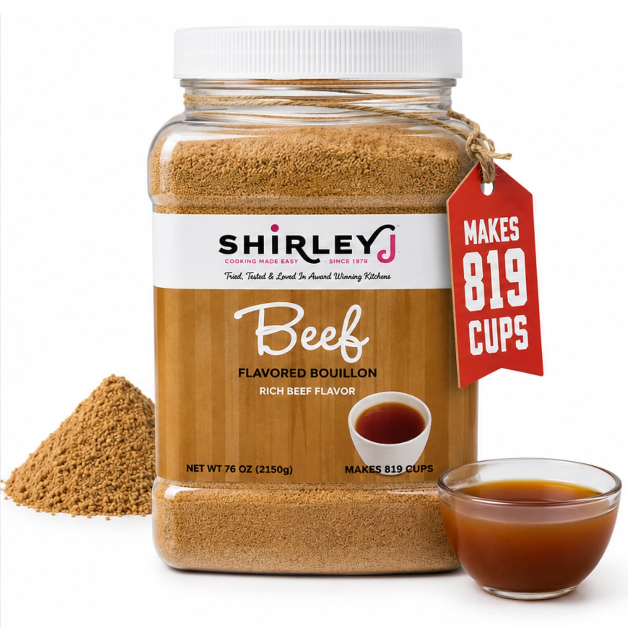 Shirley J Beef Bouillon Powder