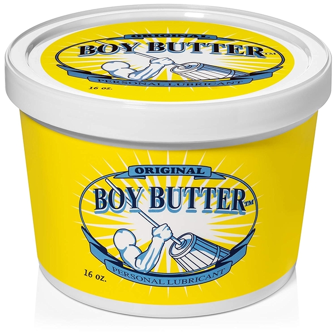 Boy Butter Personal Lubricant - Natural Coconut Oil & Organic Silicone