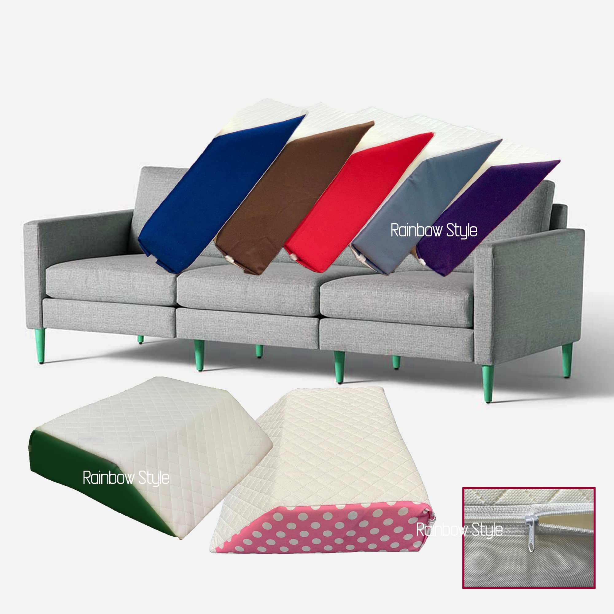 Buy Restorology Leg Elevation Pillow for Sleeping Supportive Bed Wedge