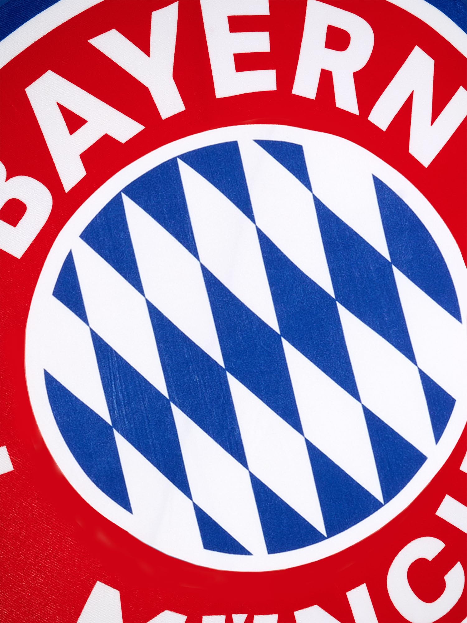 FC Bayern München Strandtuch I Badetuch I Handtuch I Logo I Rund I Rot I Fußball