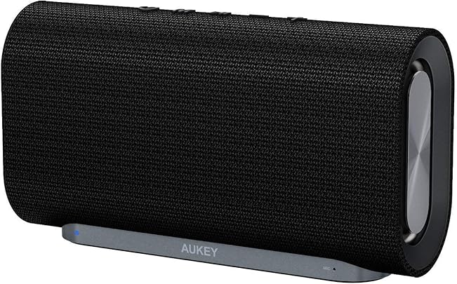 AUKEY Altoparlante Bluetooth 4 2 con 20W Driver Ore Utilizzo Superficia Tessuto per iPhone iPad Echo DOT Samsung Android Cellulari Altri Dispositivi AUKEY Altoparlante Bluetooth 4 2 con 20W Driver Ore Utilizzo Superficia Tessuto per iPhone iPad Echo DOT Samsung Android Cellulari Altri Dispositivi