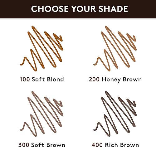 Miniatura 6 de COVERGIRL - Easy Breezy Brow 24HR Brow Ink Pen, doble aplicador, punta de fieltro ultraprecisa, peine de carrete, resistente al agua, ligero, 100%