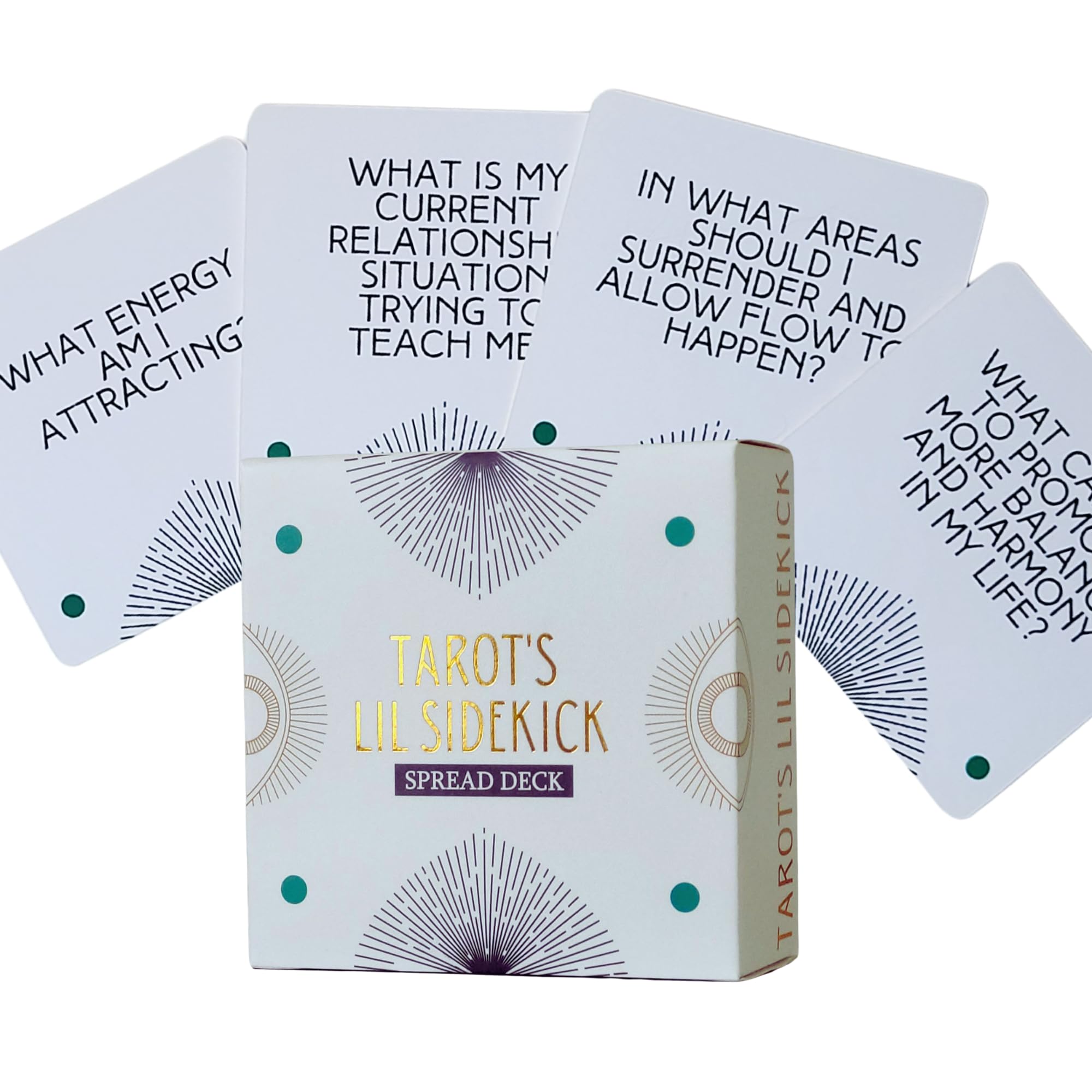 Tarot Spread Deck: 82 Question Cards for Clarity and Impact. Learning Tarot Tool, Craft Spreads Intuitively, Journal prompts, Oracle Deck, Spiritual