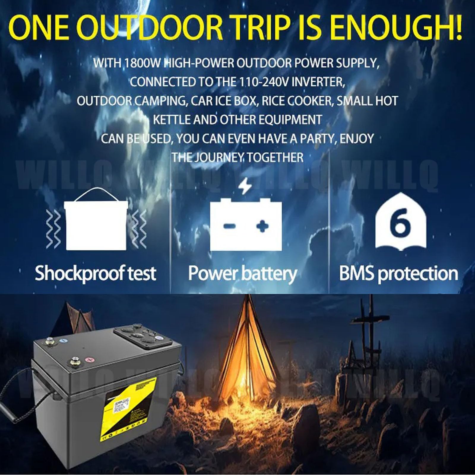Batería Litio LiFePO4 12V 300AH con Pantalla energía y Cargador Integrado, BMS 100A Potencia máxima 3840W más 4000 ciclos para RV, Autocaravana energía Solar y Fuera de la Red