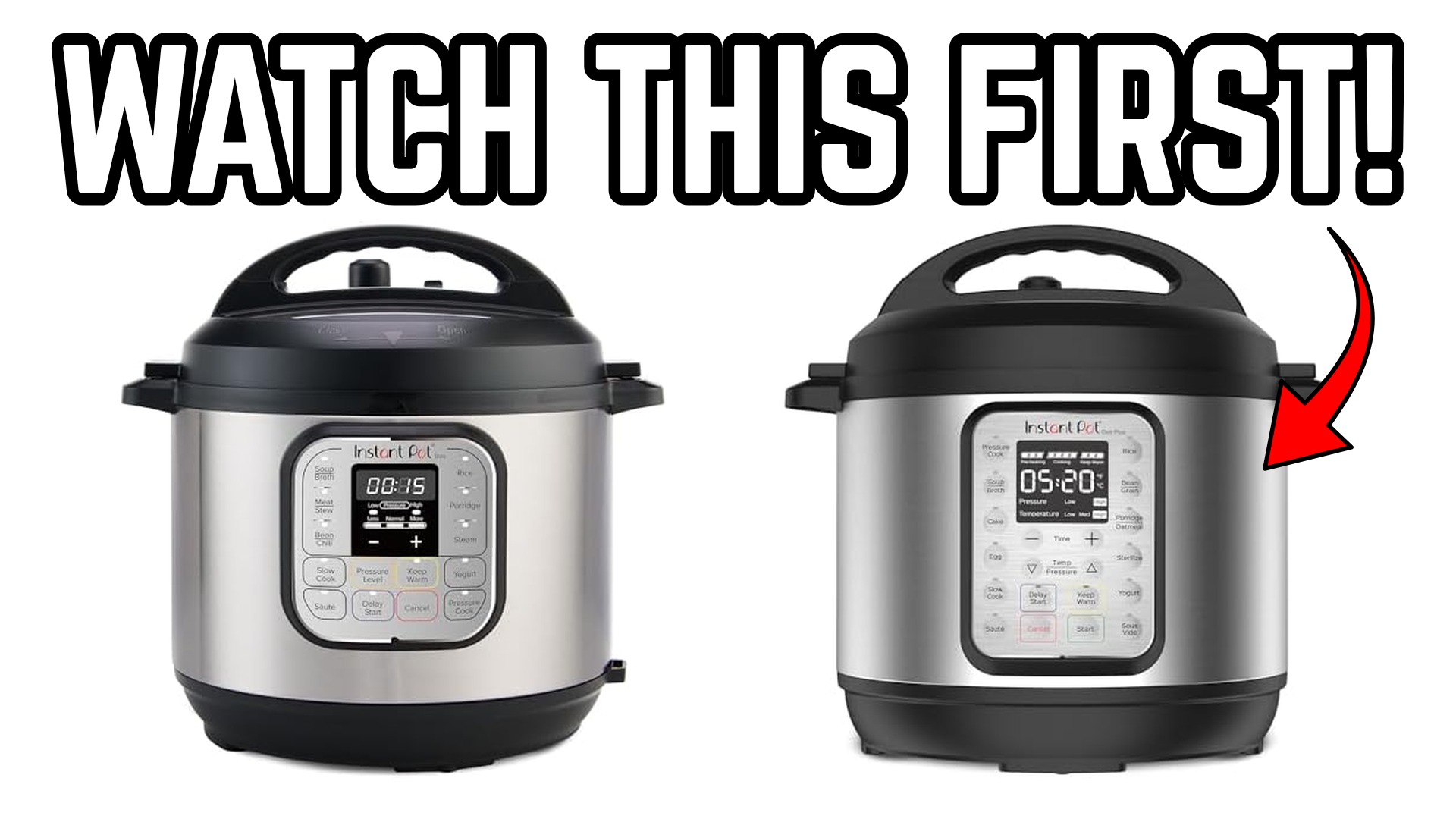 Watch Instant Pot Duo 7 in 1 Mini Electric Pressure Cooker Slow on
