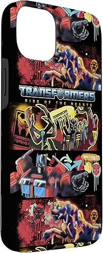 Vista 21 de Funda para iPhone 12/12 Pro Transformers: Rise of the Beasts Epic Graffiti Battle Panels