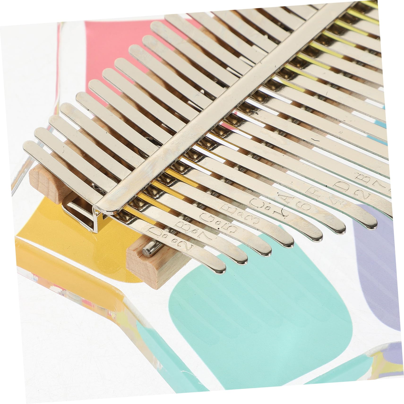 Toyvian 1 zestaw instrumentów muzycznych, kalimba, pianino na palec, kalimba, miniaturowe pianino kciukowe, kalimba, pianino na palce, pianino na kciuk, kalimba metal