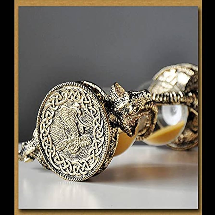 Amazon｜神秘的なファンタジーコブラ砂時計タイマー、ヴィンテージ