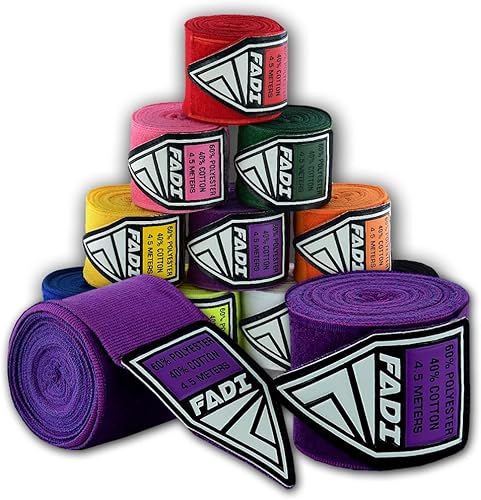 Miniatura 11 de Vendas elásticas de boxeo de 120 pulgadas y 180 pulgadas | Guantes de boxeo interiores estilo mexicano de 9.8 ft y 14.8 ft para hombres y mujeres,