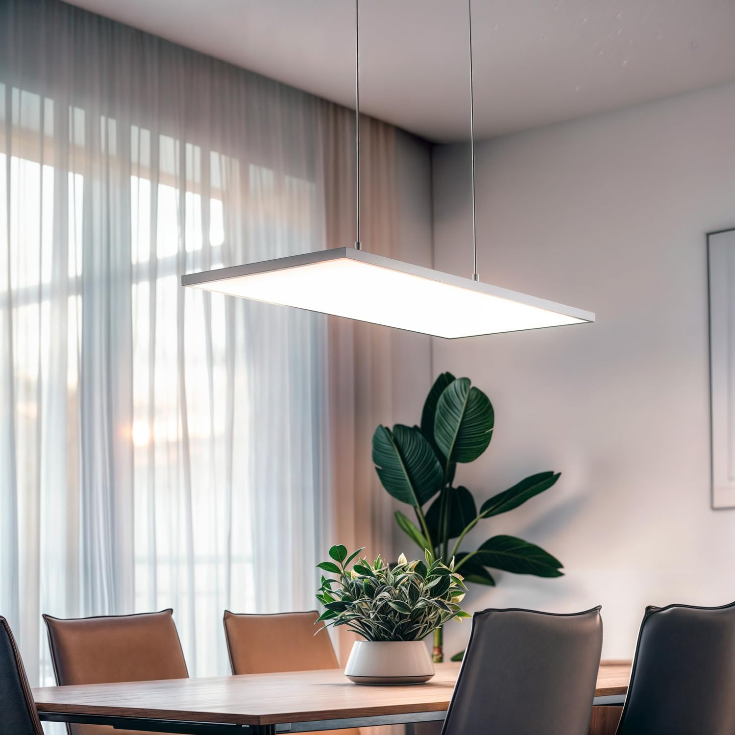 LEDKIA LIGHTING Panel LED 60x30cm 32W 3200lm Solid No Flicker 4000K Individual Blanco Neutro