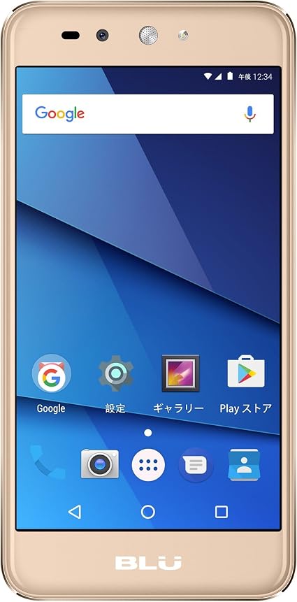 Amazon Blu ブルー Grand X Lte Simフリースマートフォン ゴールド 日本正規代理店品 G0010jj Gol 38 スマートフォン本体 通販