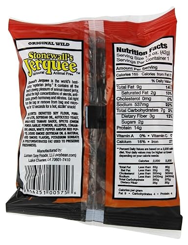 Miniatura 2 de Stonewall s Jerquee Jerky Veg Orig Wild
