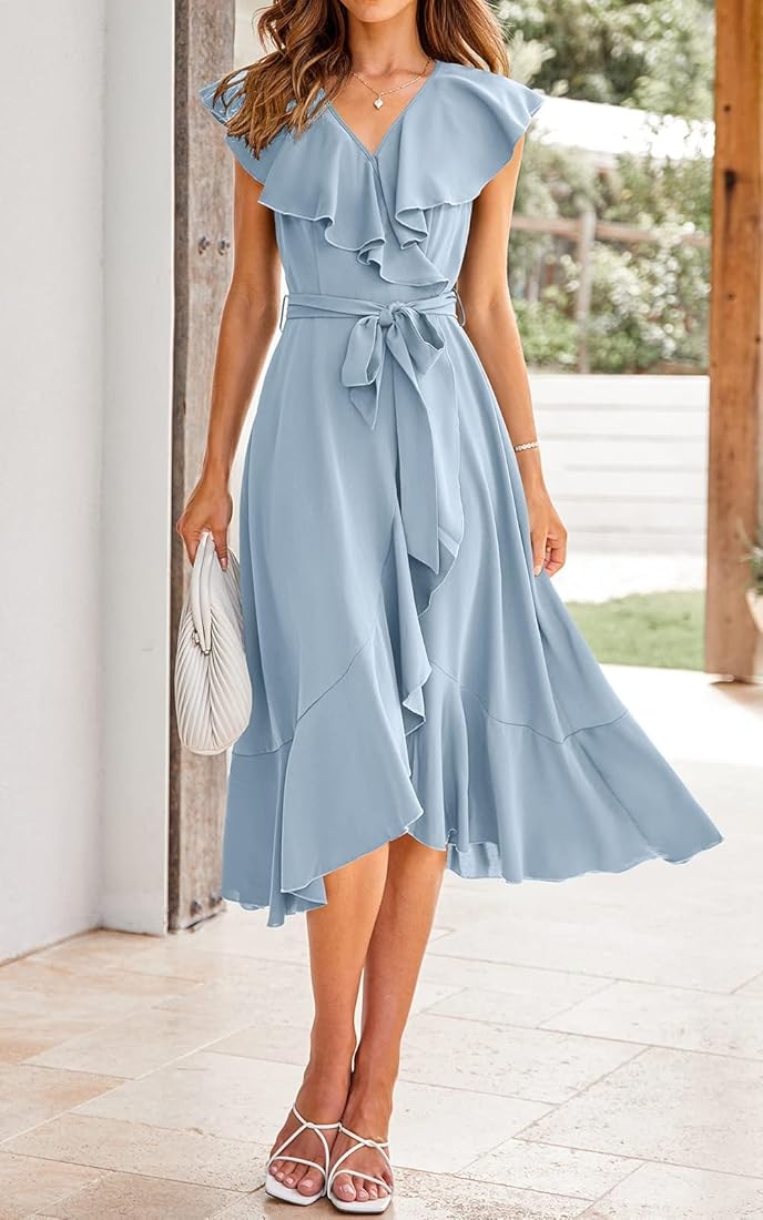 Casual Powder Blue Dress Draped Corset Midaxi Dress In Powder Blue