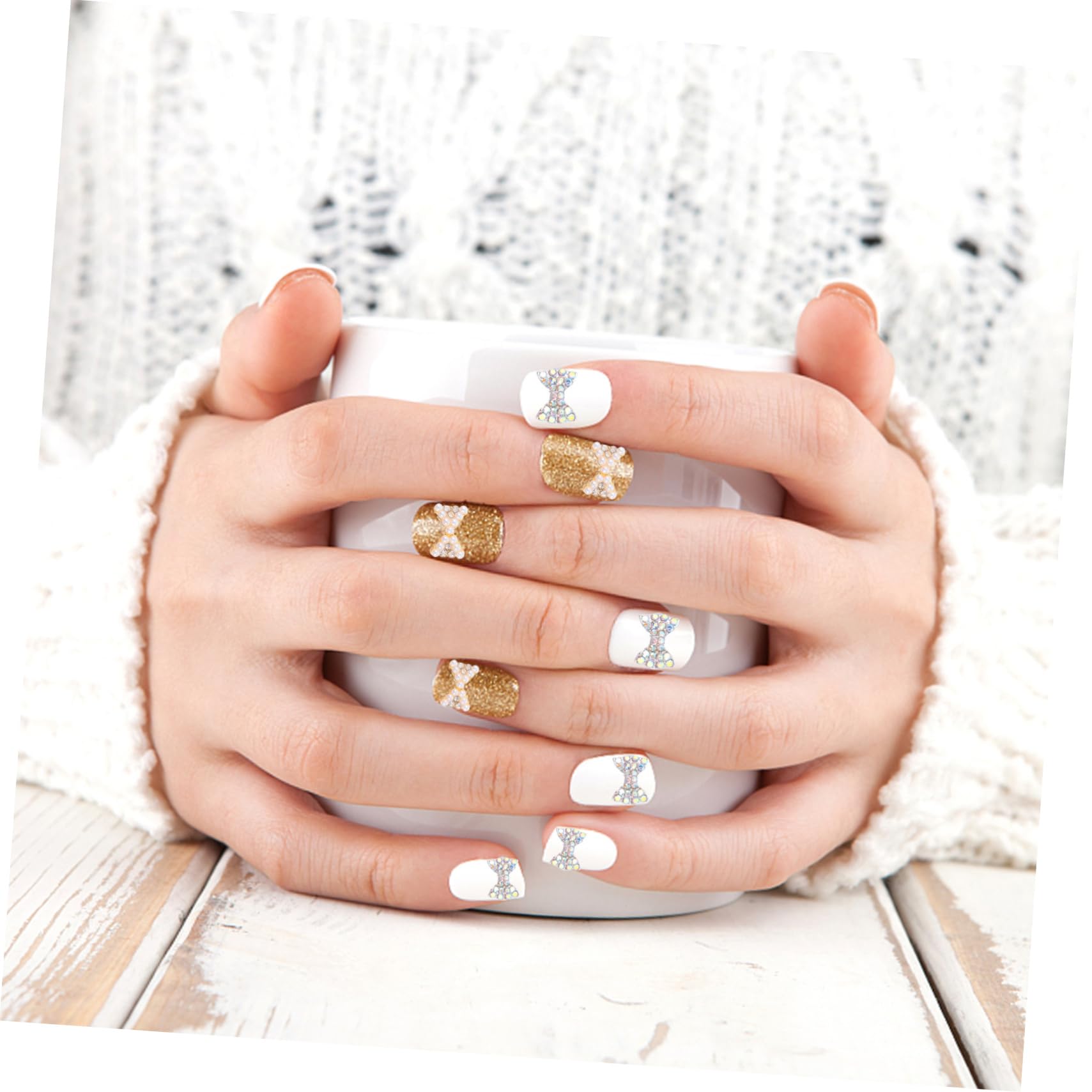150 Piezas Joyas De De Uñas Amuletos Para Perforar Uñas Piercings Joyería Pedrería Del Arte Del Clavo De Uñas Cuentas De Uñas Para Uñas Encantos Metal
