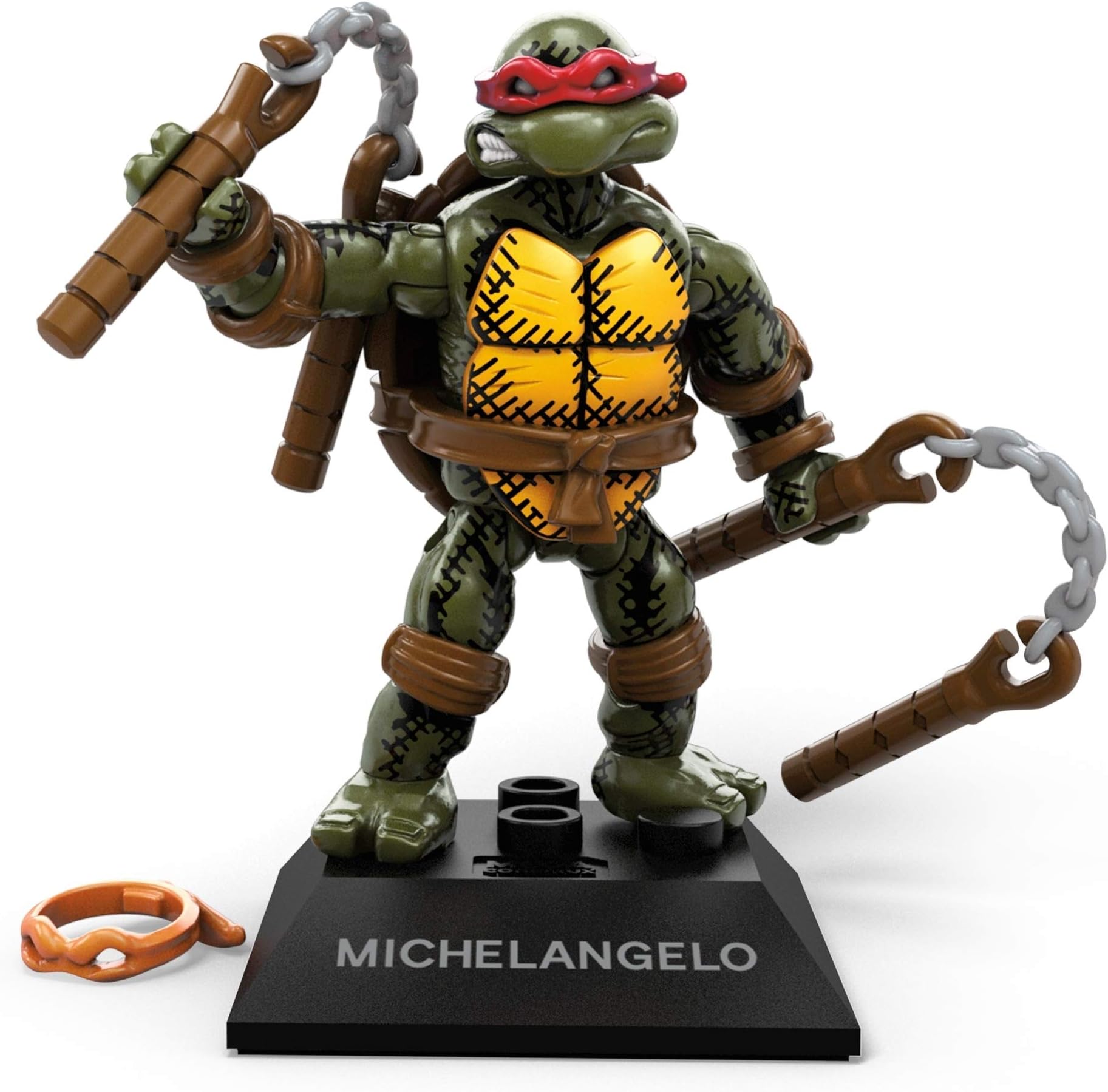 Mega Contrux Black Series TMNT Teenage Mutant Ninja Turtle Michelangelo