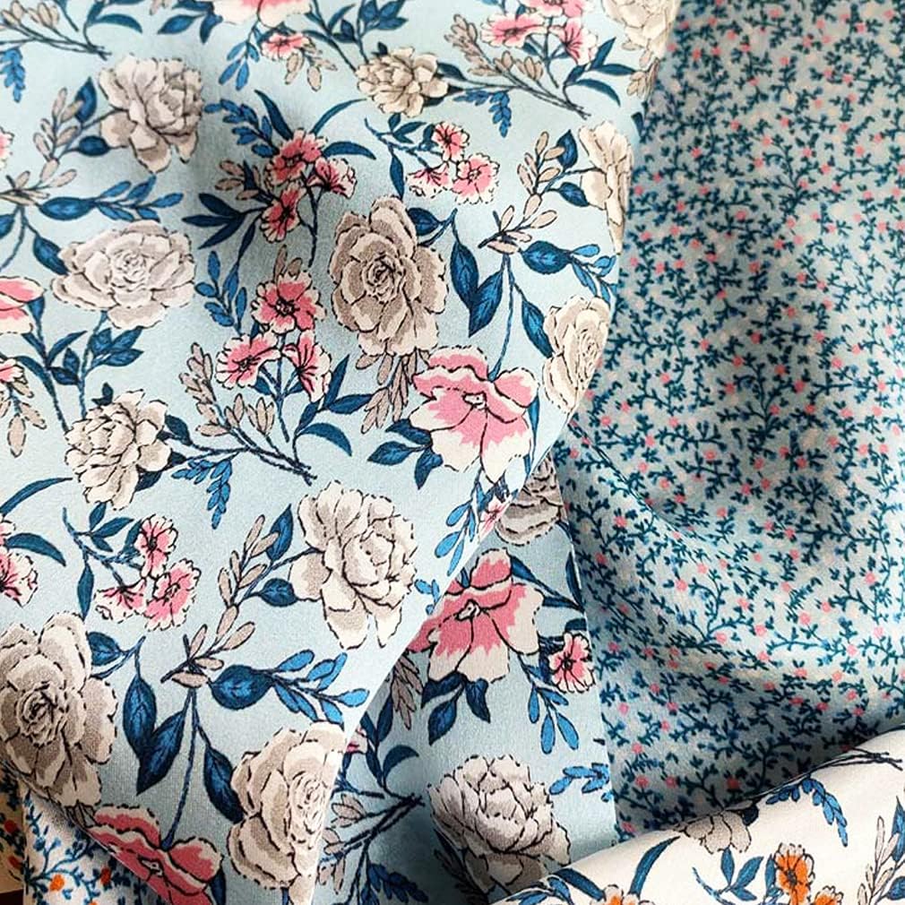 Aufeel Women's 100% Pure Mulberry Silk Small Square Scarf - Neckerchief Women - Silk Headscarf - 21" x 21" - Image 6