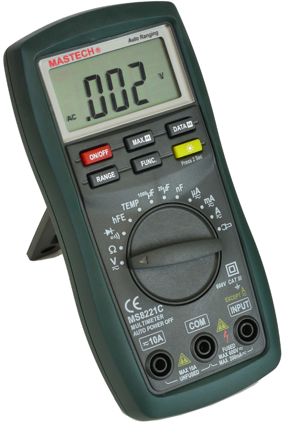 Mastech MS8221 Digital Multimeter Auto/Manual Ranging DMM Buy Online