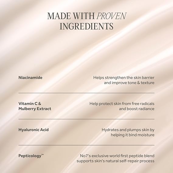 No7 Future Renew Damage Reversal Face Serum, 0.33 Fl Oz