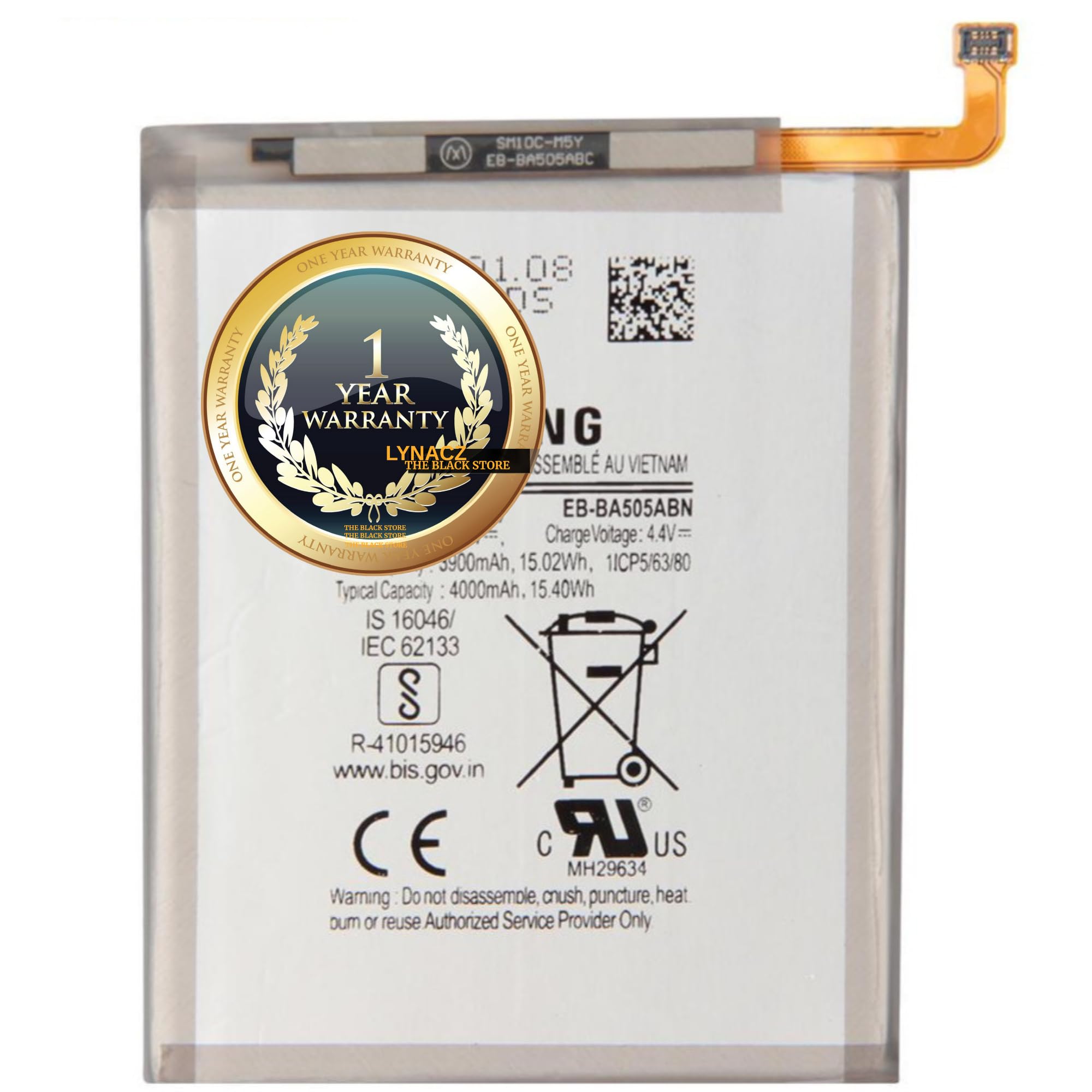 Original Mobile Replacement Parts for Samsung A50 A30 4000mAh| (BA505ABE) with 1 Year Replacement Warranty (B0CX1MYFNT) Amazon Price History, Amazon Price Tracker